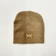 Tan / Coyote - Union Jack Beanie Hat