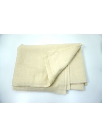 British Army White Wool Blanket