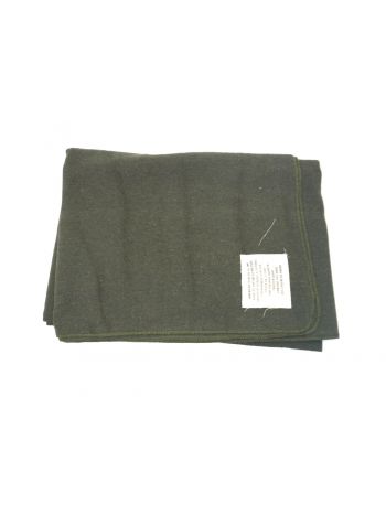 Military Green 75% Wool Blanket Scout Cadet 